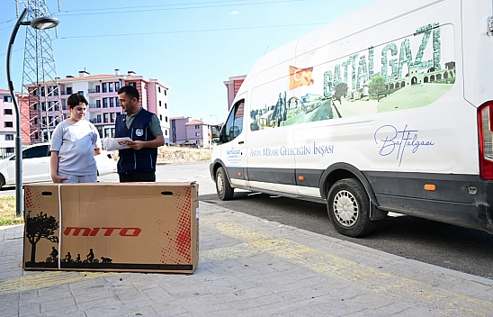 Battalgazi Belediyesi'nden çocuklara sürpriz