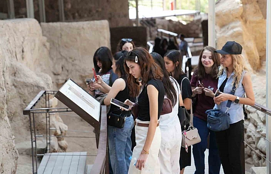 Üniversite öğrencileri Battalgazi'nin tarihine yolculuk yaptı