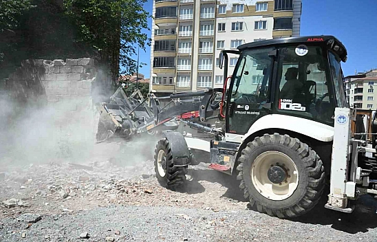 Battalgazi'de yıkım başladı