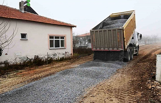 Battalgazi'de yol çalışmaları sürüyor
