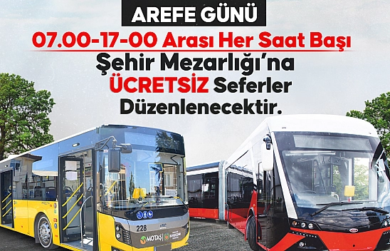 Bayramda Malatya'da ücretsiz olacak