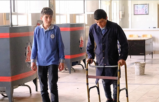 Yürüyemiyor ama hayallerine koşuyor: 60 kilometrelik azim