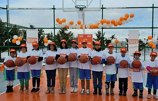 BİDEV'den Malatya'ya basketbol sahası