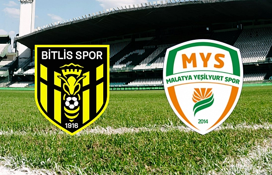 Bitlisspor -Malatya Yeşilyurtspor maçı bugün saat kaçta, hangi kanalda?