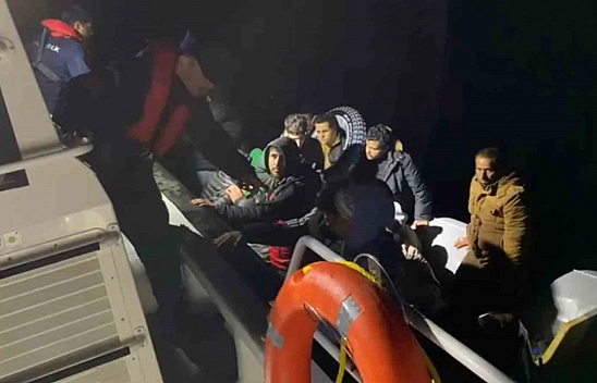 Bodrum'da 22 düzensiz göçmen yakalandı