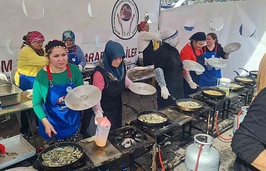 3 ton hamsi dağıtıldı