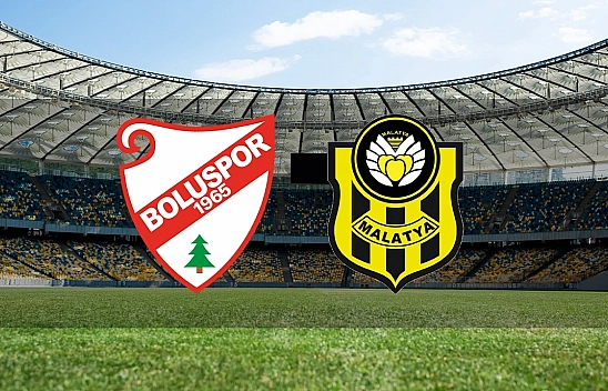 Boluspor - Yeni Malatyaspor Maçında İlk 11'ler Belli Oldu