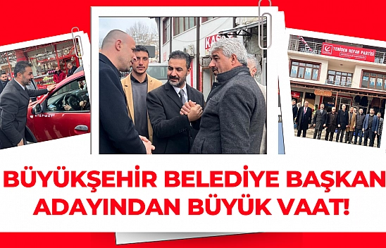 Büyükşehir belediye başkan adayından büyük vaat! Personellerine 35 bin TL verecek