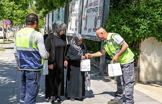 Büyükşehir 20 bin tanesini ücretsiz dağıttı