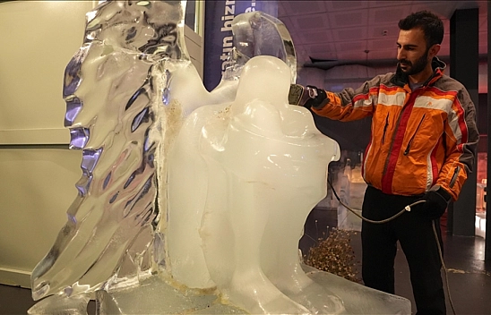 Buzdan Heykelleri Kültür Yolu Festivali'nde Sergilenecek