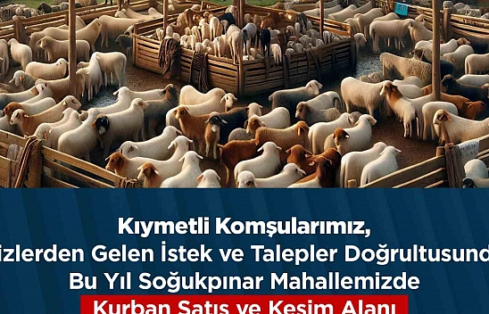 İstanbul'da belediye kurban pazarını kaldırdı!