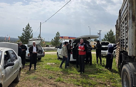 Çiftçilere yüzde 100 hibeli fıstık çöğürü dağıtıldı