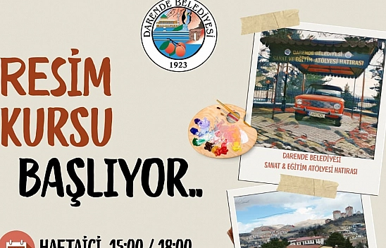 Darende'de resim kursu açılıyor