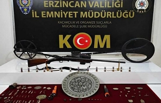 Define avcısı kıskıvrak yakalandı