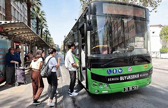 Belediye otobüsleri ücretsiz