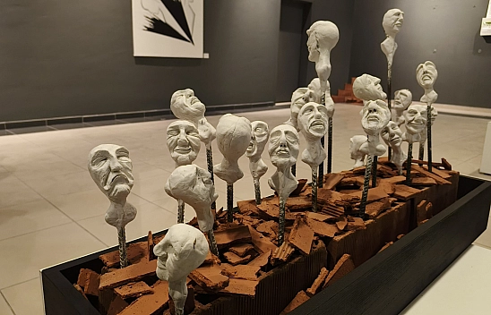 Depremden İlham Alan: 'Araf' Sergisi Malatyalılarla Buluştu