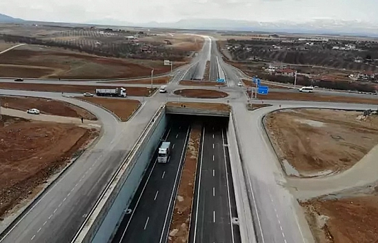 Malatya Kuzey Çevre Yolu projesinde son 4 km!