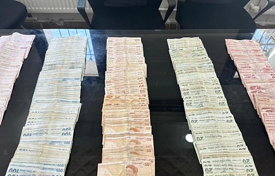 Dilencinin üzerinden 60 bin lira çıktı
