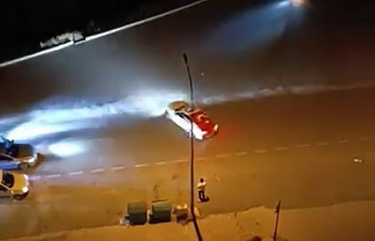 Drift atan sürücüye 140 bin TL ceza kesildi
