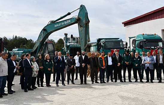 DSİ 9. Bölge'de makine çalışma sezonu başladı
