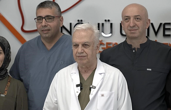 Dünyada ilk kez Malatya'da yapıldı! Tam 22 saat sürdü!
