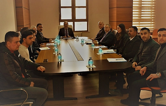 Eğitim yatırımları değerlendirildi