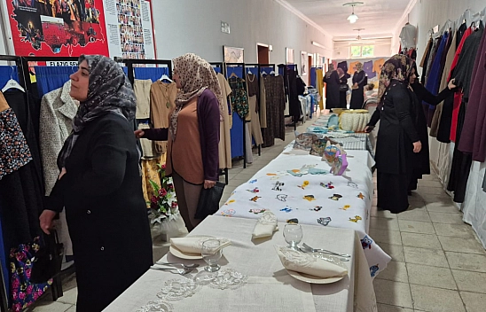 El emeği göz nuru ürünler görücüye çıktı