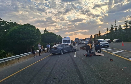 Elazığ-Malatya karayolunda feci kaza: 1 ölü 1 yaralı