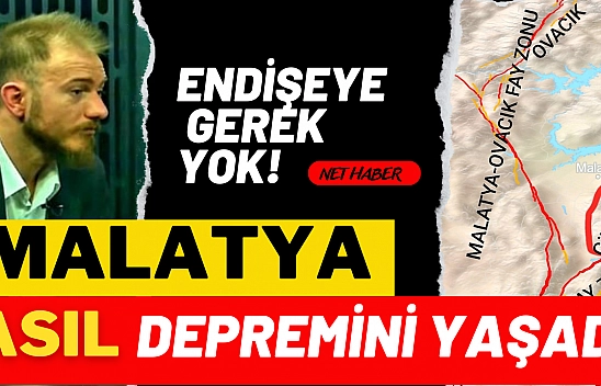 Endişeye gerek yok! Malatya asıl depremini yaşadı