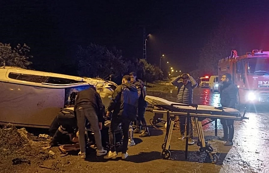 Erzin'de trafik kazası: 2 yaralı