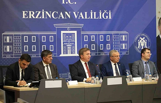Erzincan'daki yatırımlar değerlendirildi