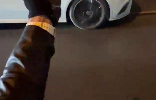 Esenyurt'ta tehlikeli inatlaşma kamerada