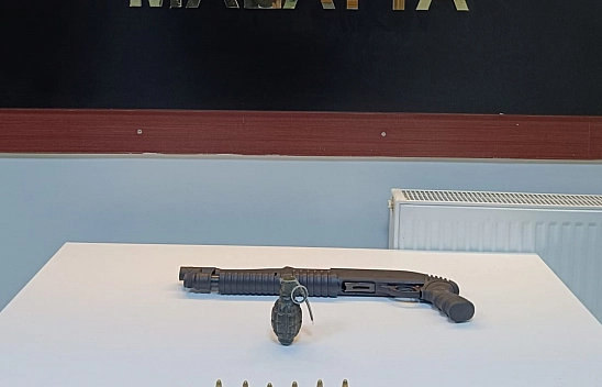 Malatya'da el bombası ele geçirildi!