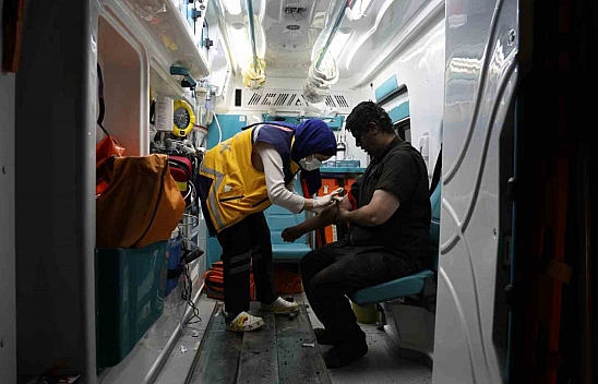 Fabrikadaki patlayan kazan deprem etkisi yaptı