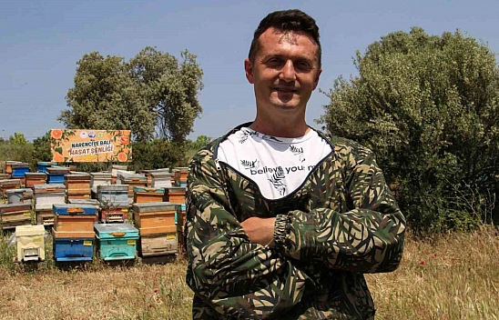 Finans uzmanı, Mersin'de arıcı oldu...