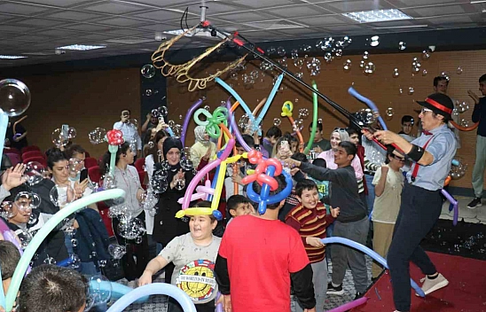 Özel çocuklara, özel etkinlik!