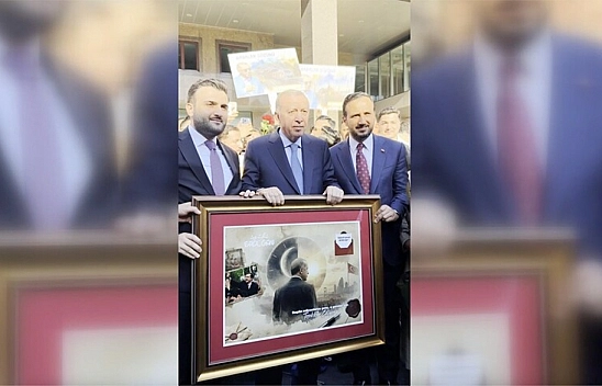 Gençlerden Cumhurbaşkanı Erdoğan'a sürpriz