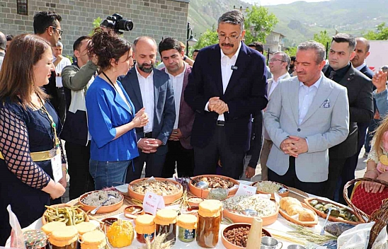 Hakkari'nin lezzetleri tanıtıldı