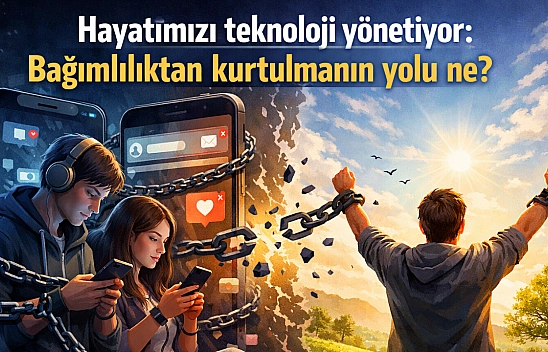 Hayatımızı teknoloji yönetiyor: Bağımlılıktan kurtulmanın yolu ne?