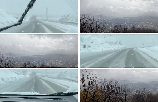 Hekimhan'da Kar, Yeşilyurt'ta Sis: Malatya'da Kartpostallık Manzaralar..