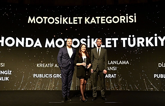 Honda Motosiklet'e 'Yılın En İtibarlı Markası' ödülü