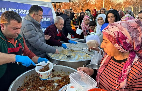 İftarda Malatya Tek Yürek
