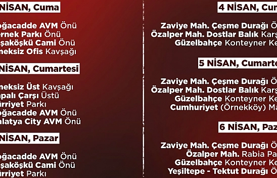 İmamoğlu İçin Yola Çıktılar: CHP Malatya'da İmza Kampanyası Başlattı!