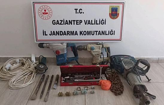 Jandarma'dan hırsızlık operasyonu