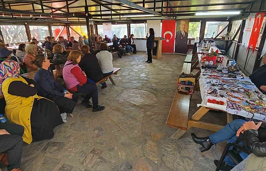 Kadın çiftçiler bilgilendirildi