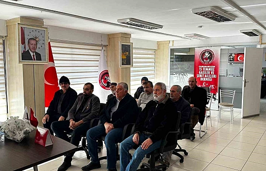 Gazilerden mevlit programı