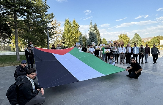 Kahramanmaraş, Malatya ve Şanlıurfa'dan Filistin'e destek