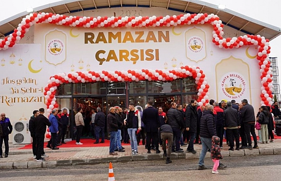 Kahta'da Ramazan Çarşısı Açıldı! Malatya'ya da Örnek Olsun