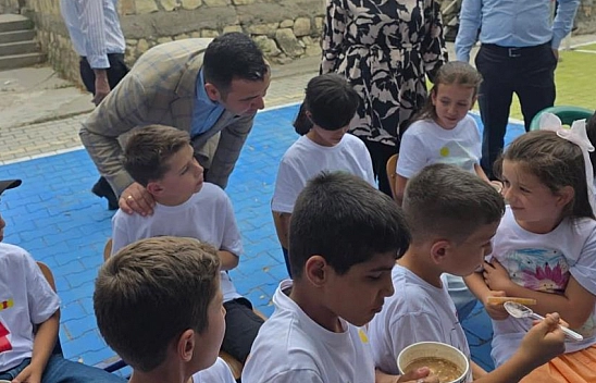 Kaymakam Algın, aşure etkinliğine katıldı