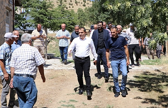 Kaymakam Onur'dan köy ziyareti